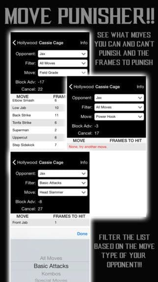 Guide - Mortal Kombat X Edition with Frame Data,Kustom Kombos, and Move Punisher Tools screenshot 5