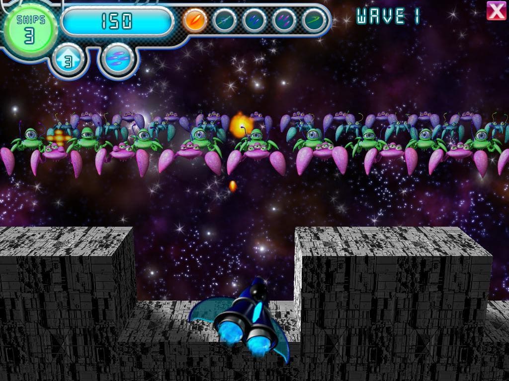 Alien Invasion for Raspberry Pi screenshot 2