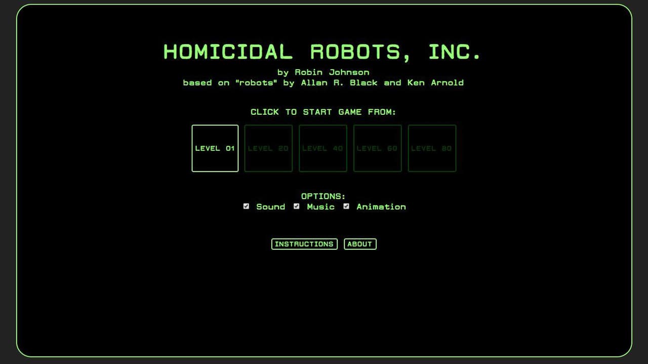 Homicidal Robots, Inc screenshot 3