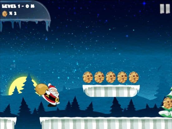 Amazing Santa Run - Christmas game for kid