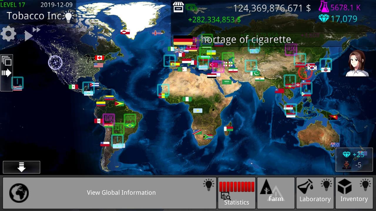 Tobacco Inc. (Cigarette Inc.) screenshot 3