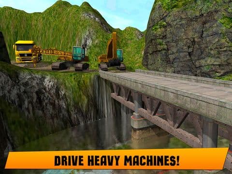 Bridge Builder: Crane Driving Simulator 3D screenshot 4