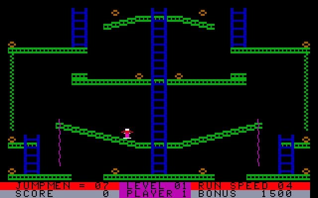 Jumpman Lives! screenshot 2