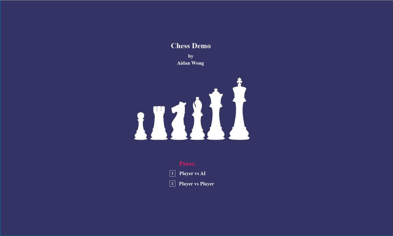 Chess AI: Minimax Algorithm Demo screenshot 2