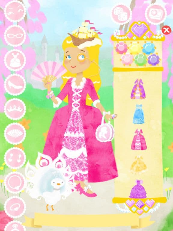 Princess Fashion Show: Gold screenshot 2