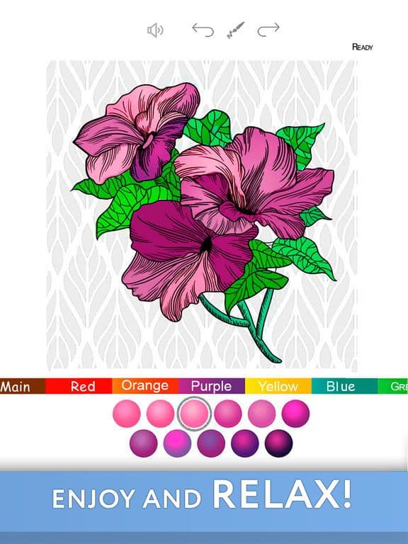 Colorist: lively coloring book