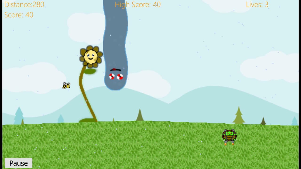 Super Flappy Bee Paint screenshot 4