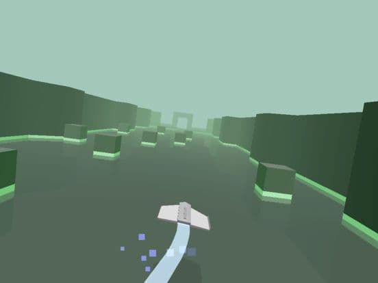Cube Field: Plane Racing Game screenshot 2