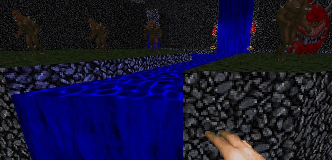 Hakros The Temple of Solitude (Map for Doom 2) screenshot 4