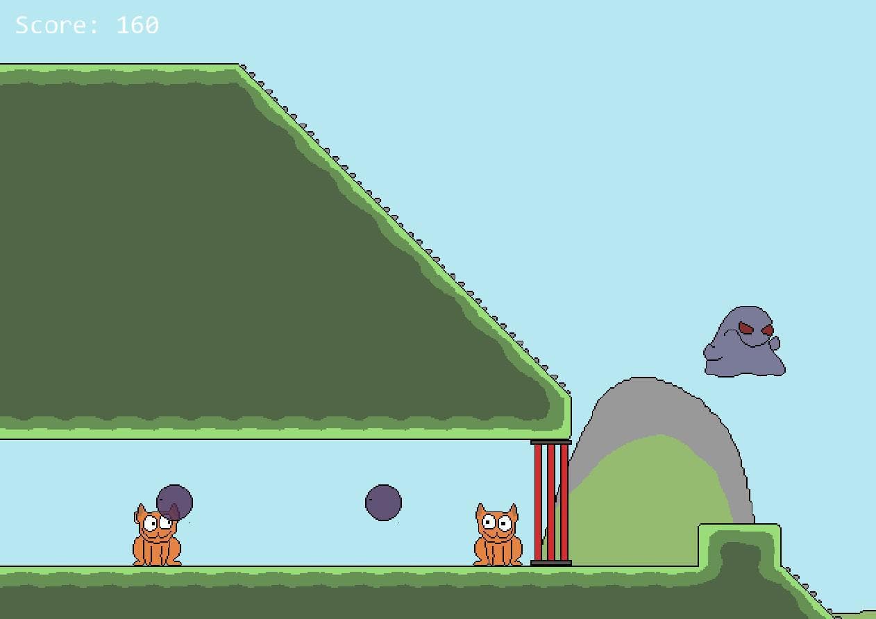 Monster in cute world