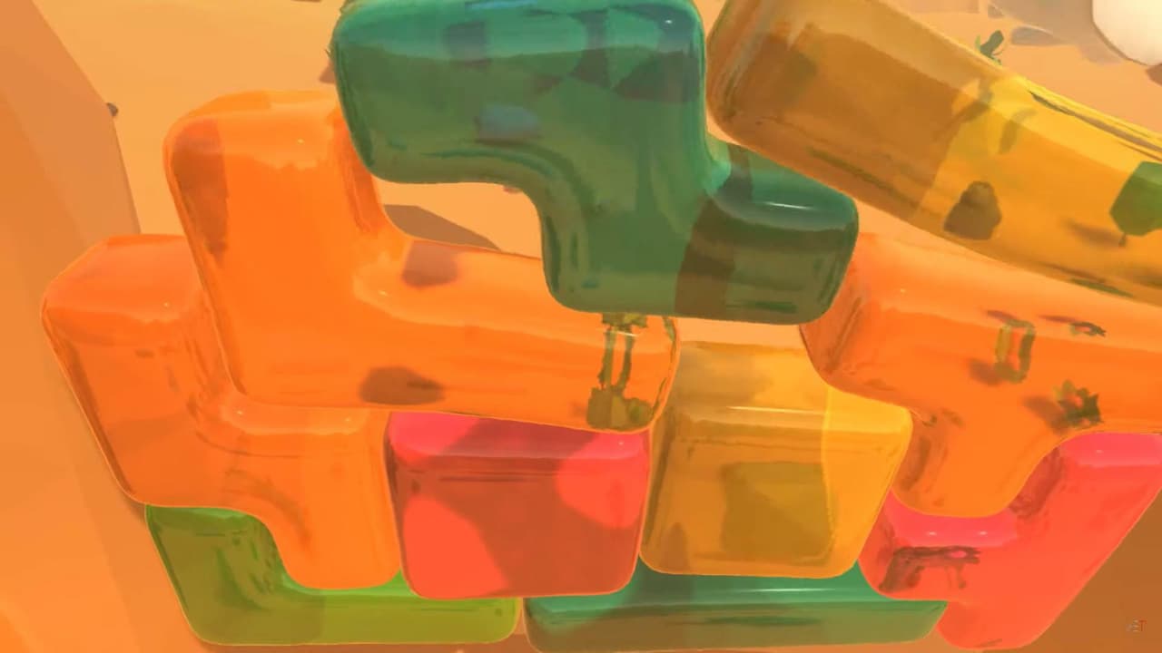Jello Tetris VR screenshot 2