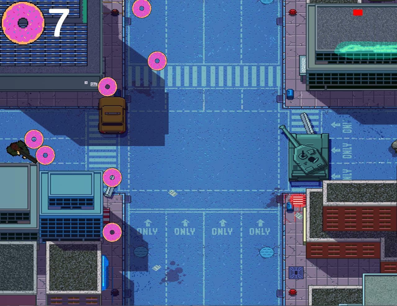 the war of Doughnut screenshot 2