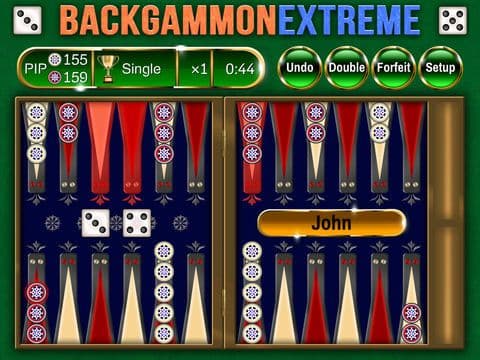 Backgammon Extreme Free - Powerful, Beautiful, Social! screenshot 3