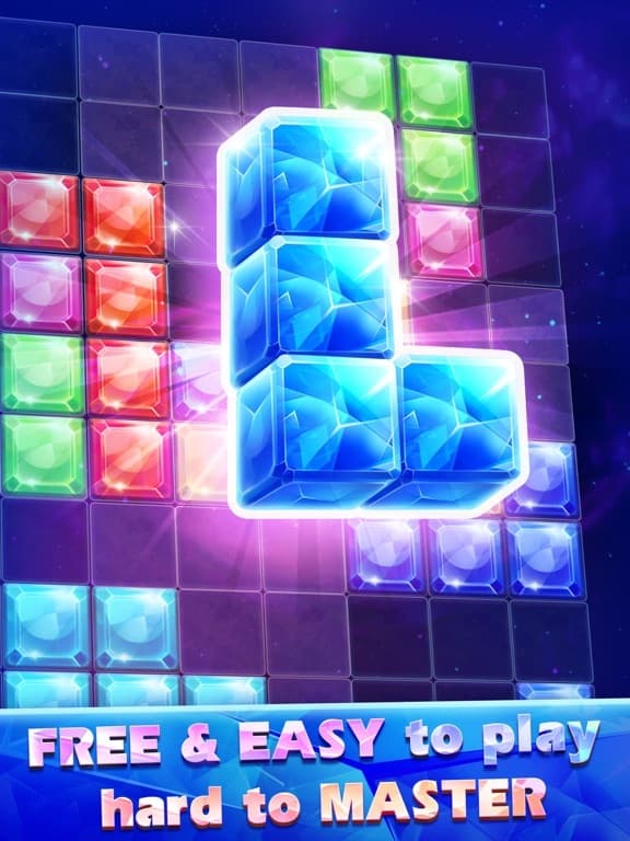 Blokdokus: Space Jewel Blast screenshot 2