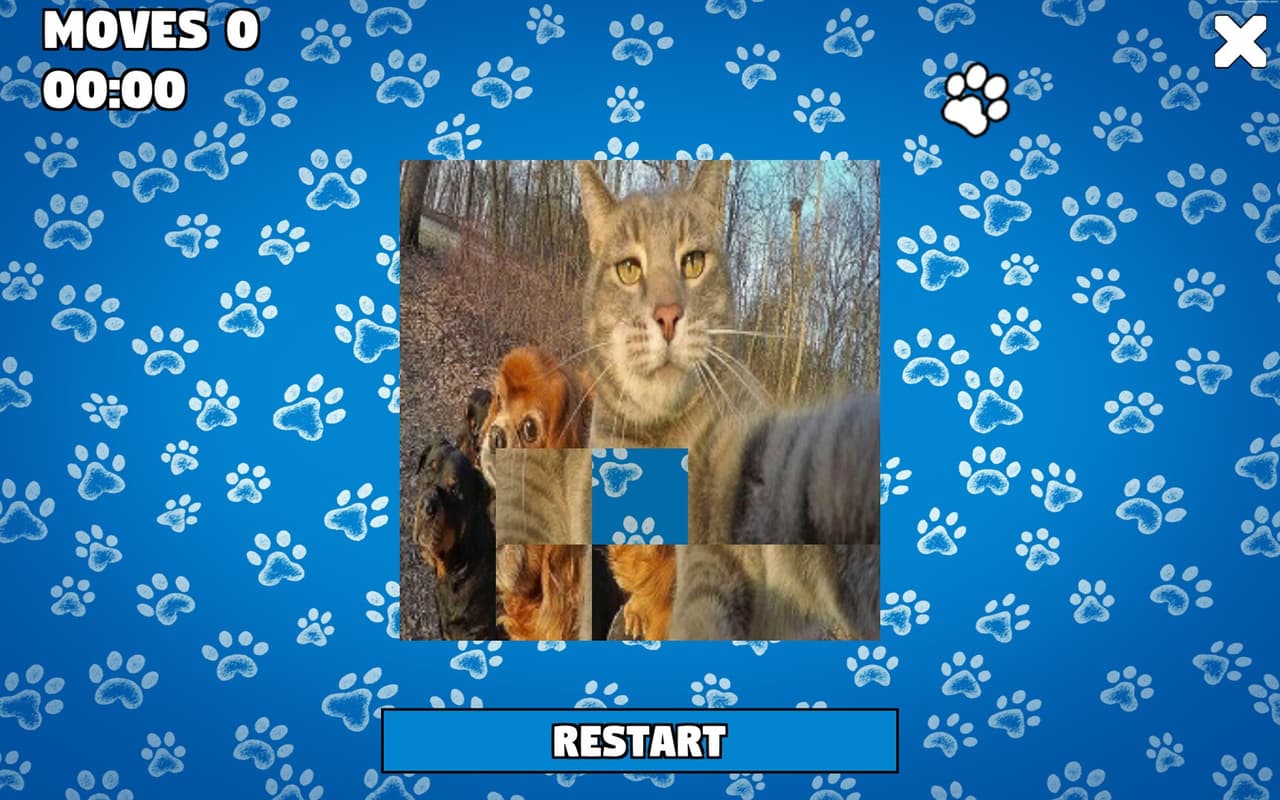 CatDog Puzzle screenshot 3
