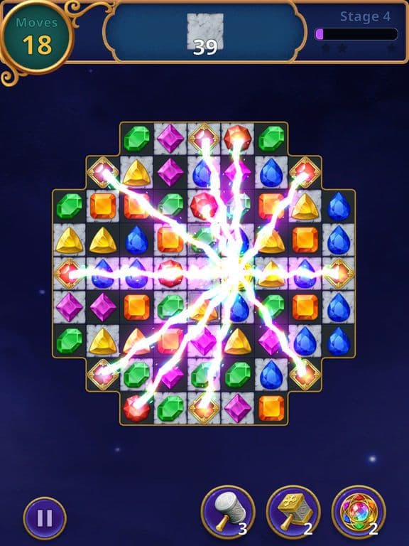 Jewels Magic: Mystery Match3 screenshot 3
