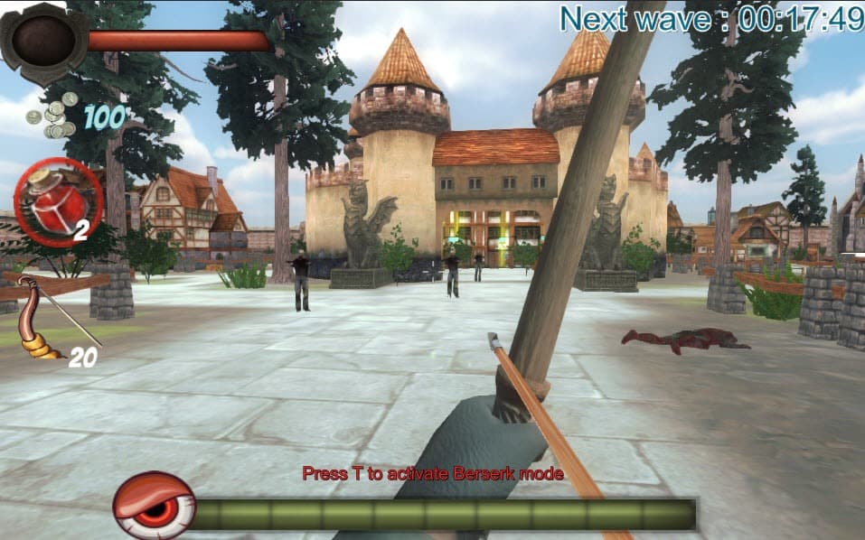Zombies Vs Berserk screenshot 2