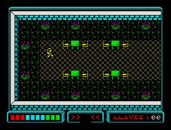 Zombi Mall - ZX Spectrum screenshot 5