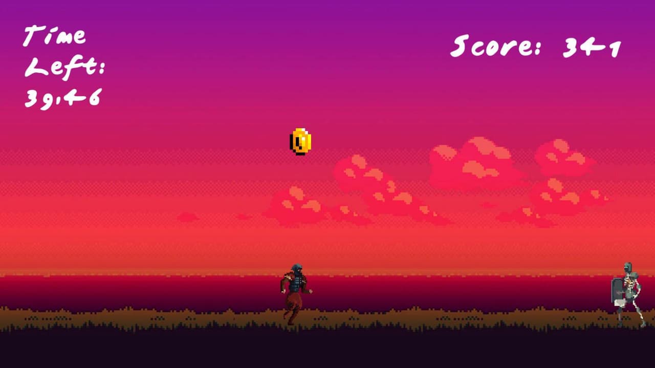 Ninja Run (itch) (Maximiliano Santurbá) screenshot 3