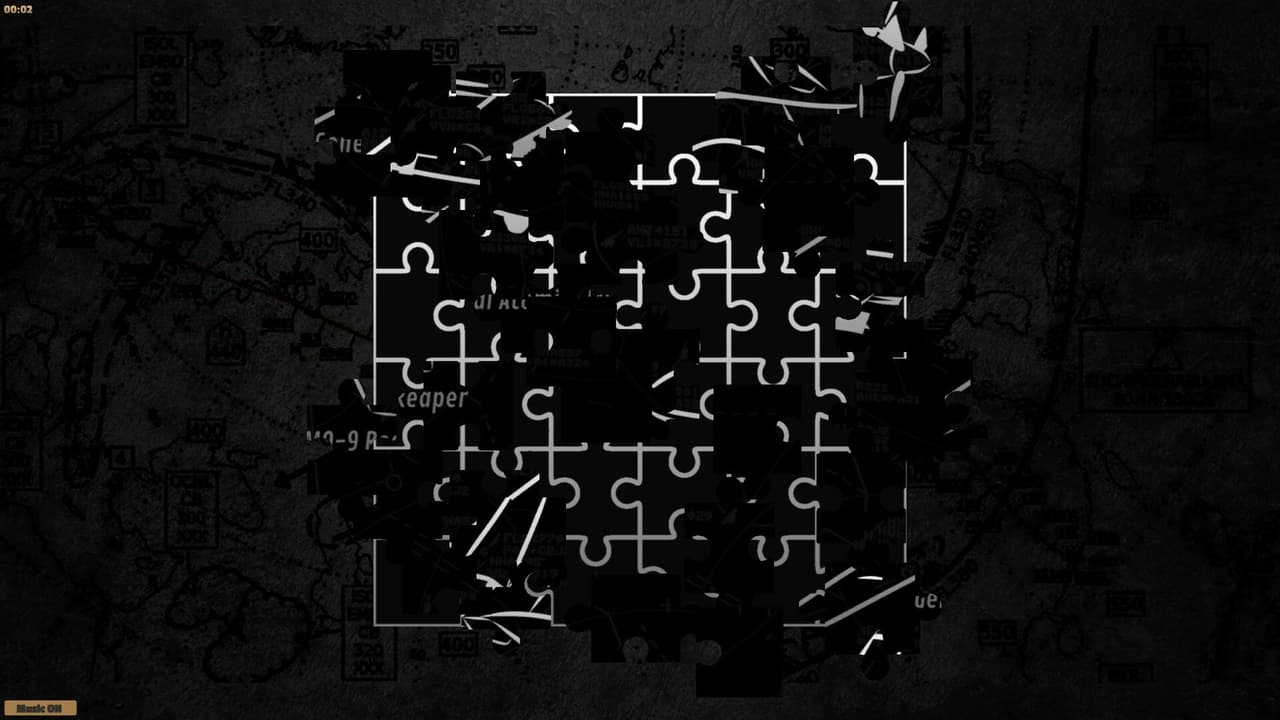 LineArt Jigsaw Puzzle - Airplanes