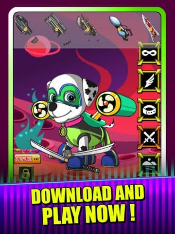 Superhero Ninja Pup - Ultimate Mutant Paw Patrol: Ninja Turtles Edition