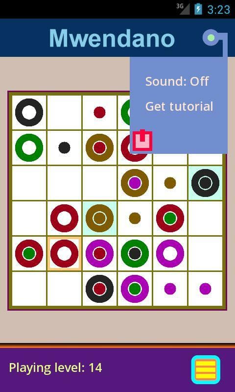 Mwendano logical game for Android