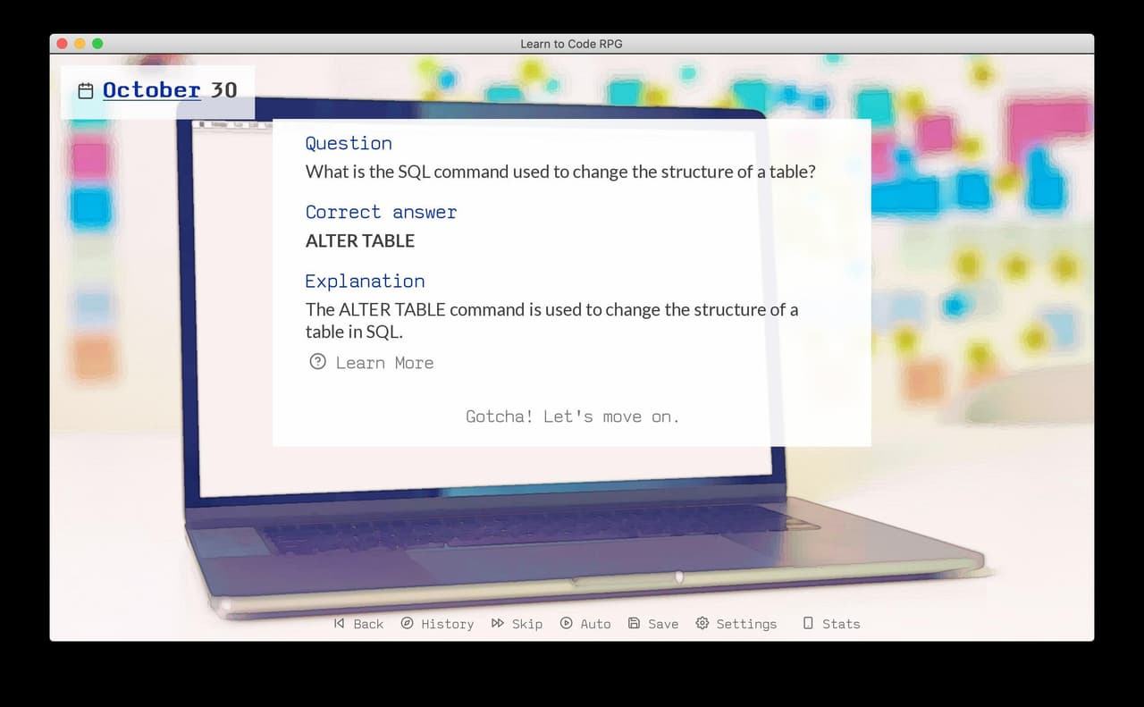 Learn to Code RPG screenshot 4