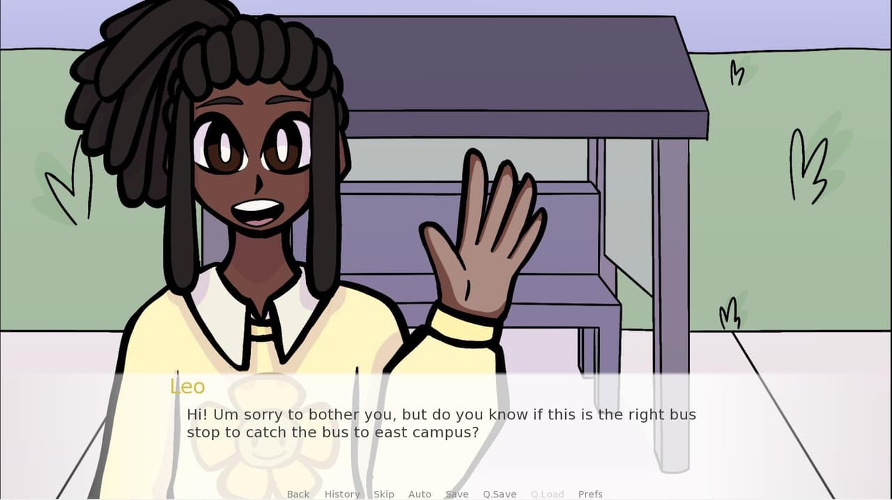 Full Ride! A College Dating Sim (Demo) screenshot 3