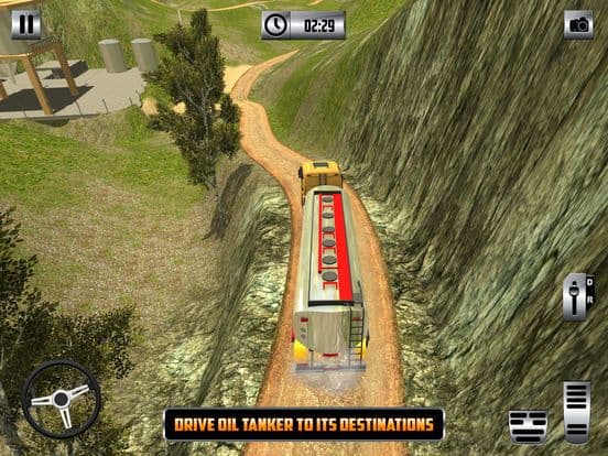 Transport Oil Truck Driver Sim