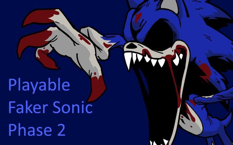 Playable Faker Sonic phase 2