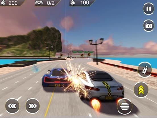 Mega Ramp Stunt Car Racing 18 screenshot 2