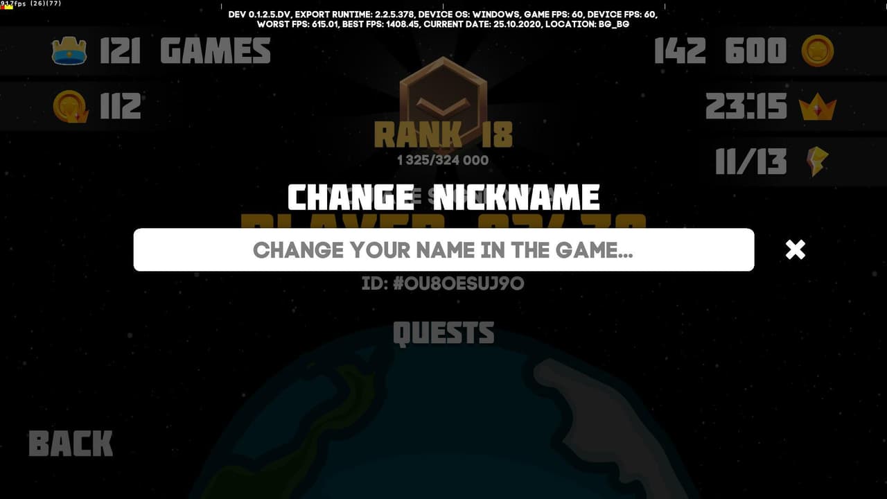 Asteroid Attack (Veselie Studios) screenshot 2