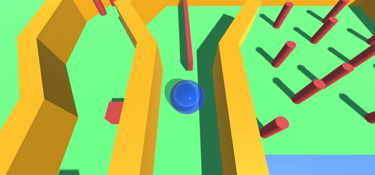 Marble Obstacle Course Simulator