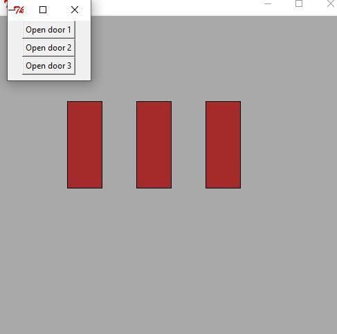 Door geusing game (Python)
