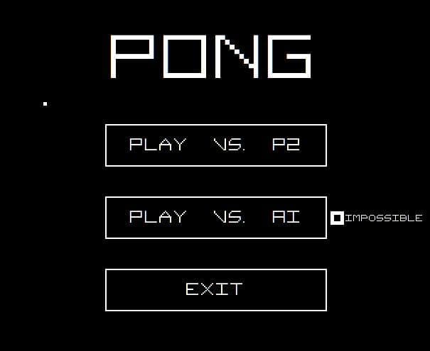 Pong (itch) (Dorcat) screenshot 2