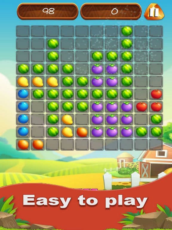 Fruit Block Fit Logic!
