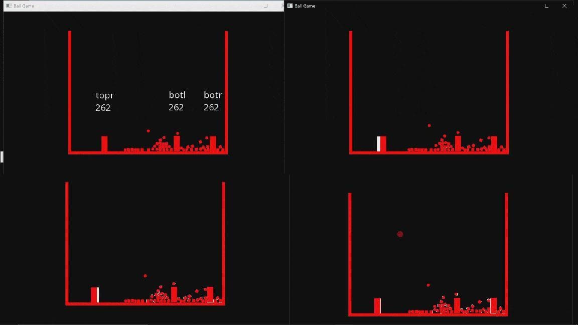 SFML + BOX2D (C++) Networked Client Server Physics Platformer Prototype screenshot 3