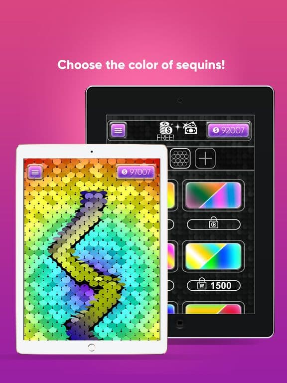 Super Sequin Simulate DIY Flip
