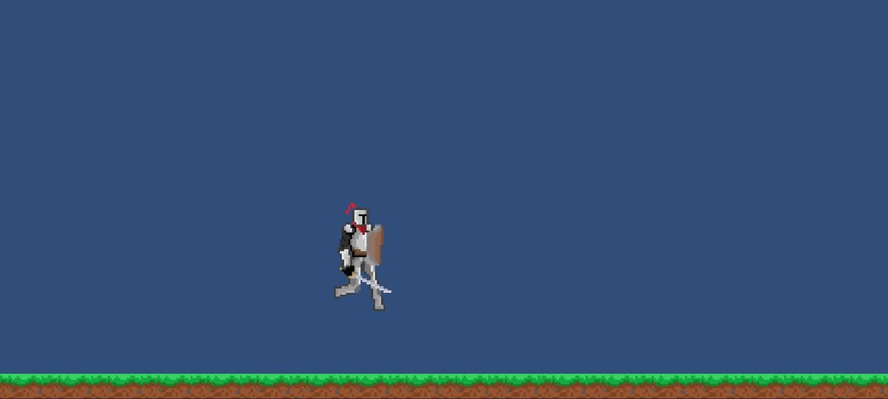 Knight that walks around and does shit