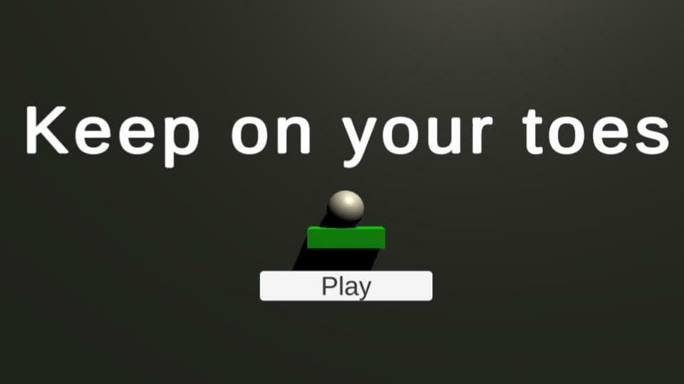 Keep on your toes
