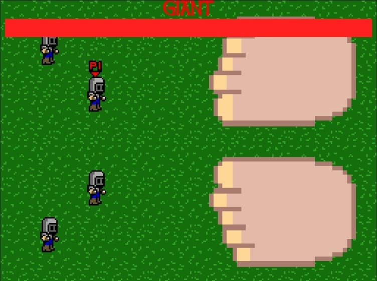 Knights vs Giant screenshot 2