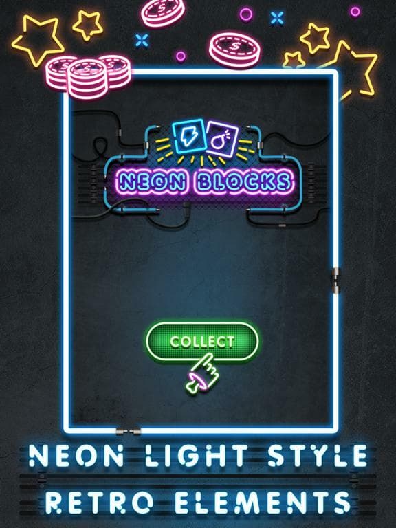 Neon Blocks 2021 screenshot 2