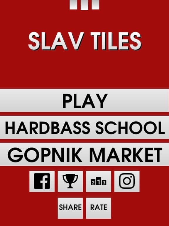 Slav Tiles - HardBass Edition screenshot 2