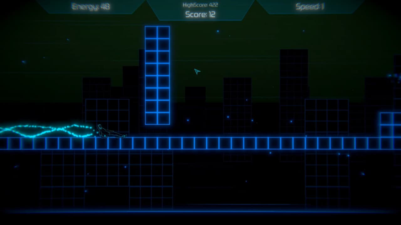 Neon Void Runner screenshot 3