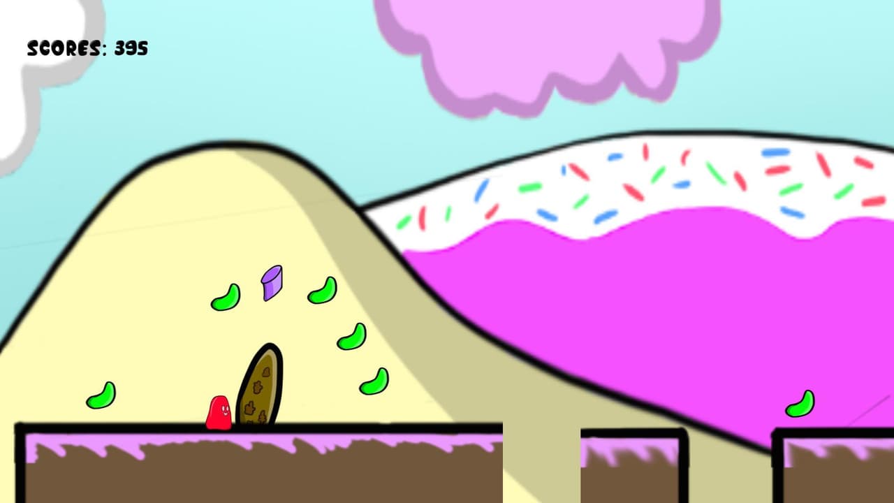 Running through the land of candy