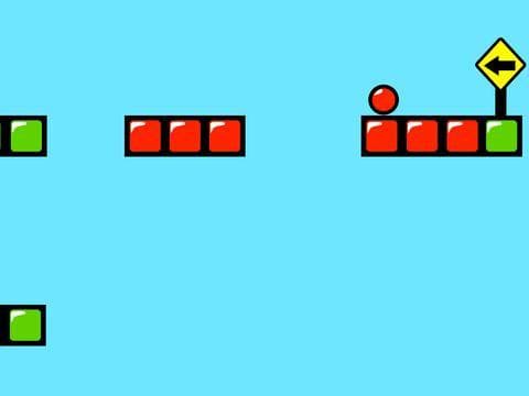 Red Bouncing Ball Spikes Free screenshot 4