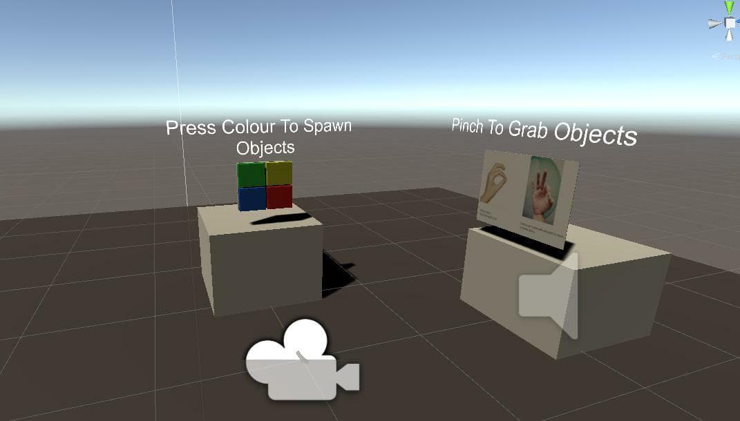 Hand and Controller Object Grabber Game