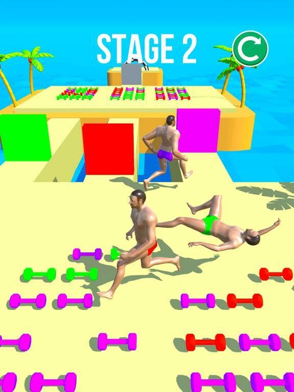 Muscle race 3D screenshot 3