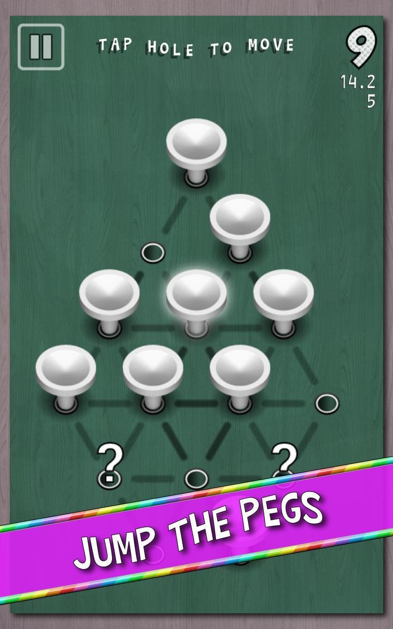 Triangular Peg Solitaire screenshot 2