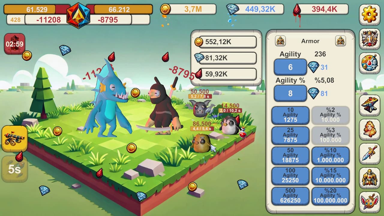 Infinite Idle: Online Clicker RPG screenshot 5